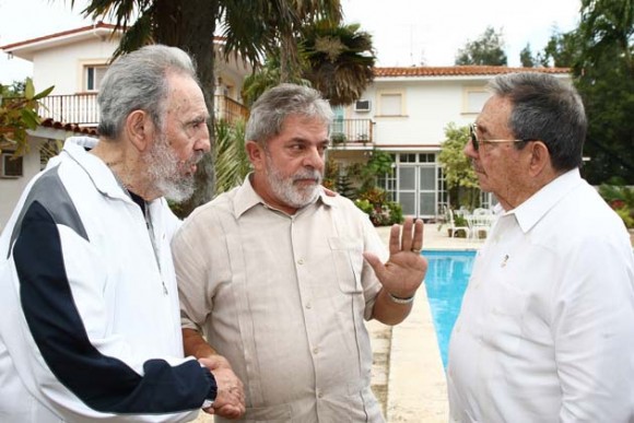 CUBA-BRAZIL-RAUL CASTRO-FIDEL CASTRO-LULA DA SOLVA