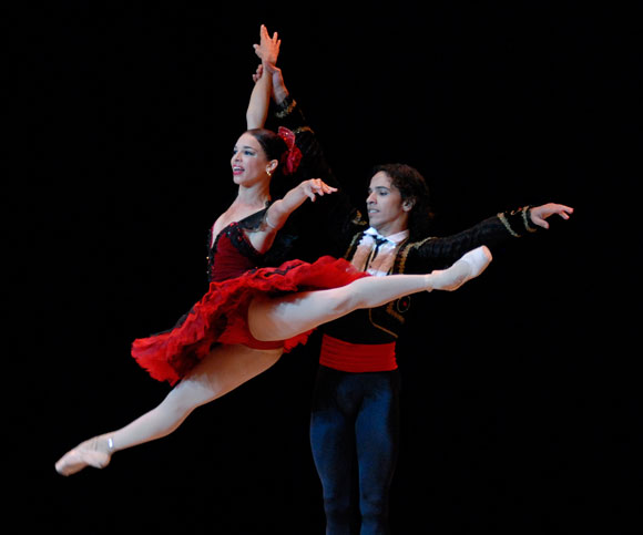 Presentacion en Cuba del Ballet Teatro de Bolshoi