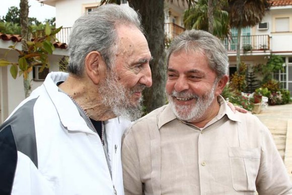 CUBA-BRAZIL-RAUL CASTRO-FIDEL CASTRO-LULA DA SOLVA