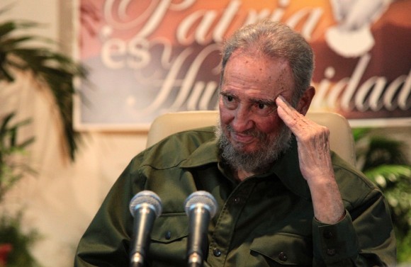 Fidel Castro en el Memorial José Martí. Foto: Silvio Rodríguez